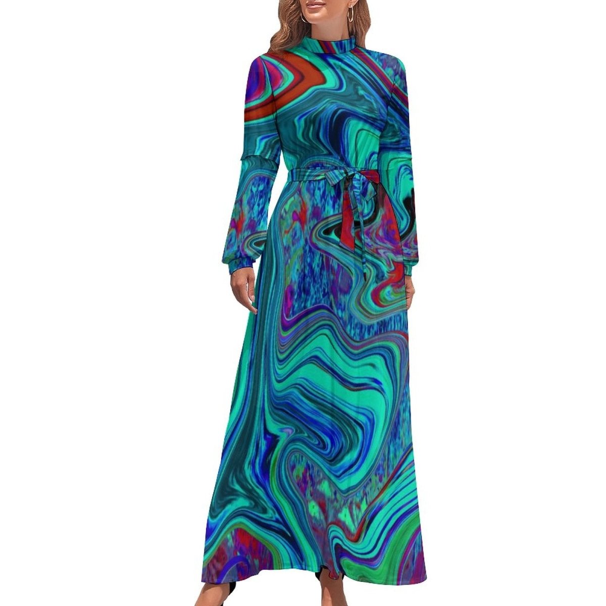 Schickes Vintage-Kleid aus den 1970er Jahren