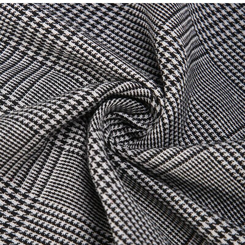 Vintage-Kleid 50 Grau mit kurzen Ärmeln