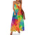 Vintage 70er Jahre Buntes Kleid