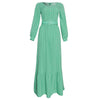 Vintage 40er Jahre Kleid Grün