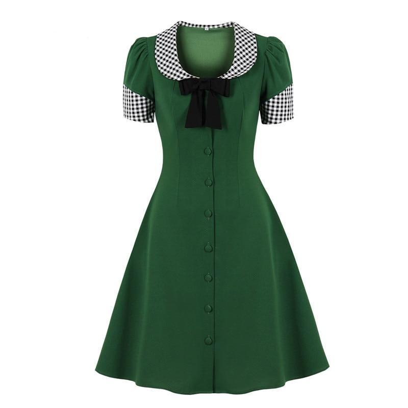 Schickes 50er-Jahre-Vintage-Kleid