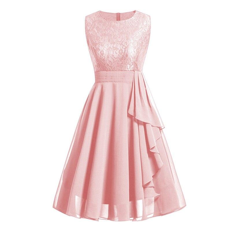 Vintage 50er Jahre Abendkleid Rosa