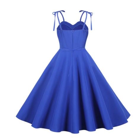 Schickes 60er Jahre Vintage Kleid Blau