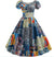 Vintage 60er Jahre Patchworkkleid