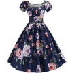 Vintage 60er Jahre Kleid Rosen