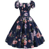 Vintage 60er Jahre Kleid Rosen