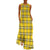 Gelbes 70er-Jahre-Vintage-Kleid