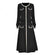 Vintage 40er Jahre Art Schwarzes Kleid