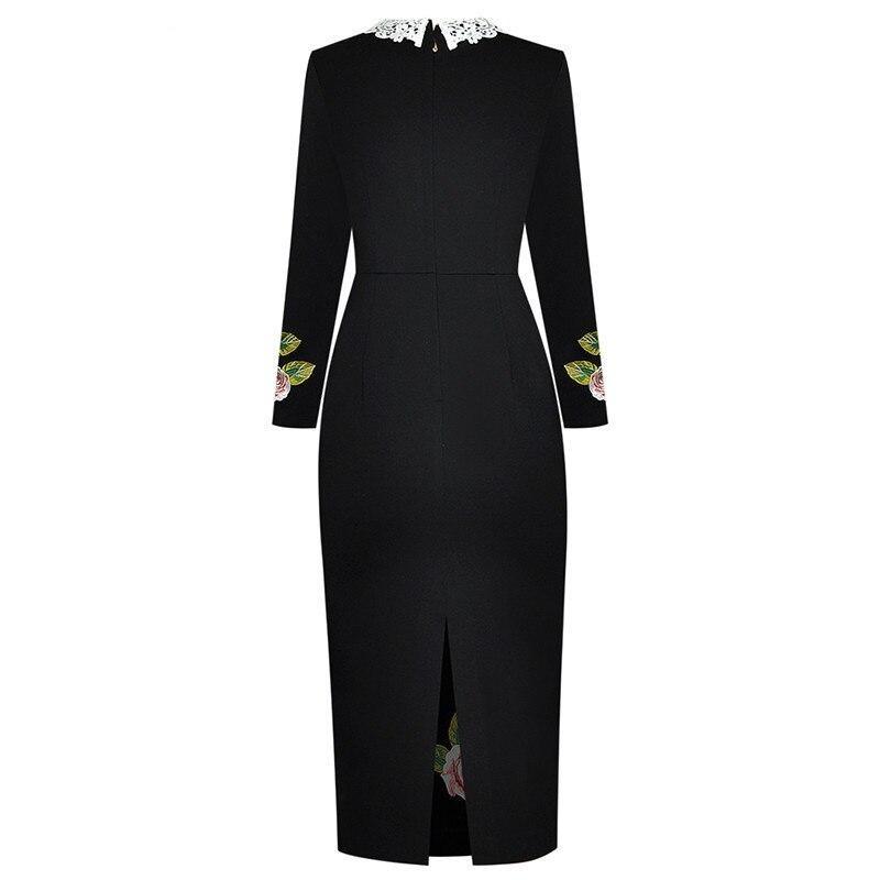 Große Rosen 1940er Jahre Vintage Kleid