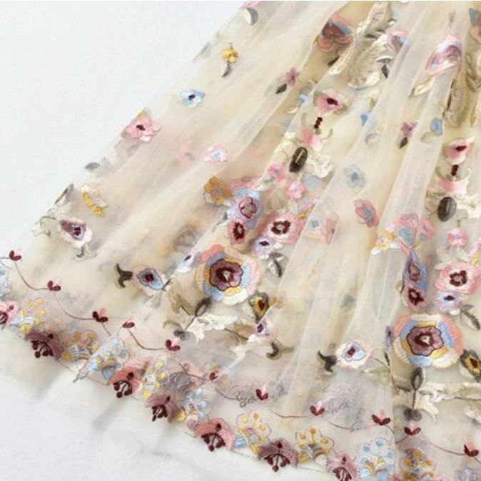 Vintage 1940er Jahre Langes Champagnerkleid