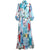 Vintage 1940er Jahre Langes Patchworkkleid