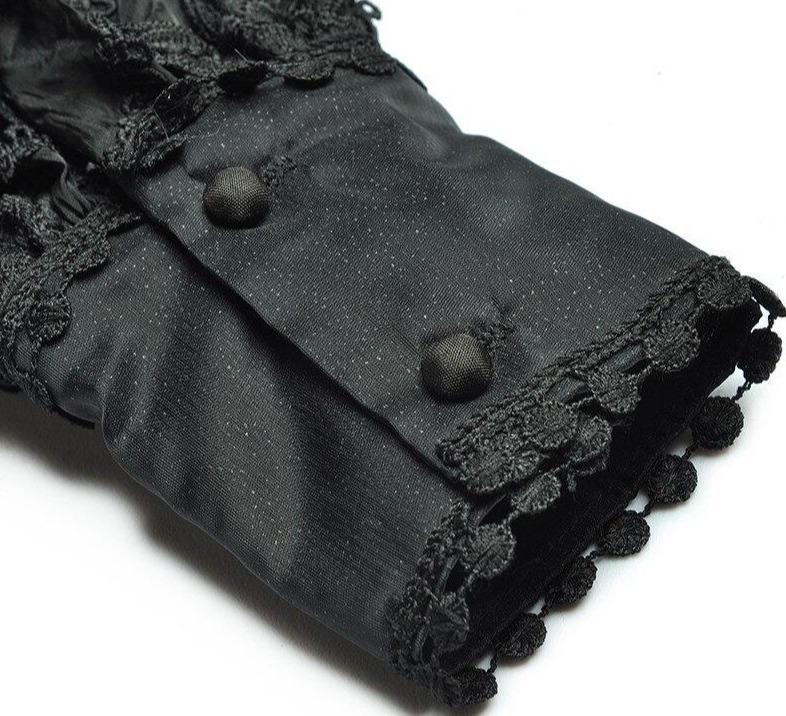 Vintage 40er Jahre Kleid mit Laternenärmeln