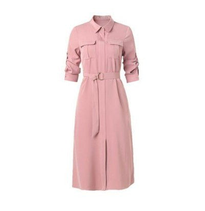 Vintage 40er Jahre Old School Rosa Kleid