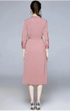 Vintage 40er Jahre Old School Rosa Kleid