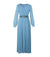 40er Jahre Vintage Kleid schlicht blau