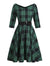 Vintage 50er Jahre Tartankleid