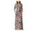 Winterliches schickes Hippie-Kleid