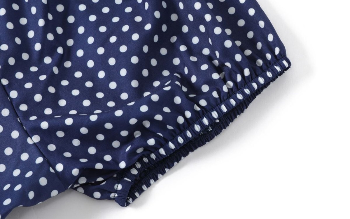 50er Jahre Kleid Königsblau