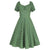 50er Jahre Kleid Grün