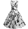 Weißes Vintage-Kleid
