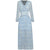 Vintage blaues Kleid