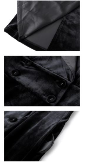 Schwarzes Vintage-Kleid von guter Qualität