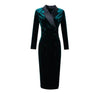Grünes Vintage-Kleid von guter Qualität
