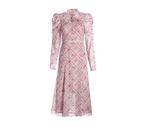 Kanada Lavendel Vintage Kleid