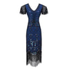 Charleston Vintage Kleid Blau
