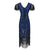 Charleston Blaues Vintage Kleid