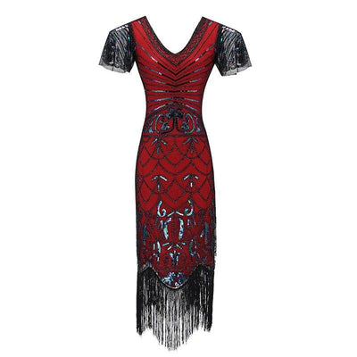 Charleston Rotes Vintage Kleid