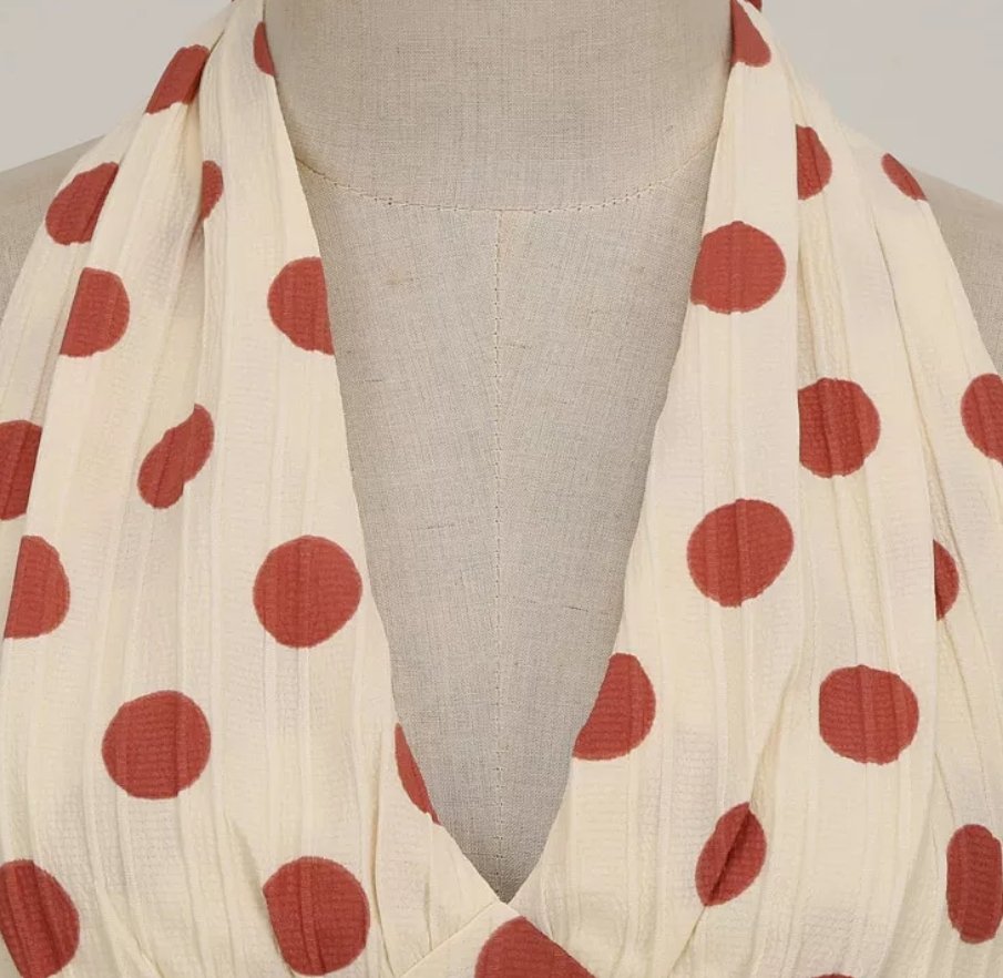 Vintage schickes Retro-Sommerkleid