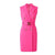 Fuchsia 40er Jahre Vintage Bleistiftkleid