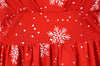 Vintage Rotes Weihnachtskleid