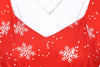 Vintage Rotes Weihnachtskleid