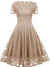 Vintage Brautjungfernkleid Beige