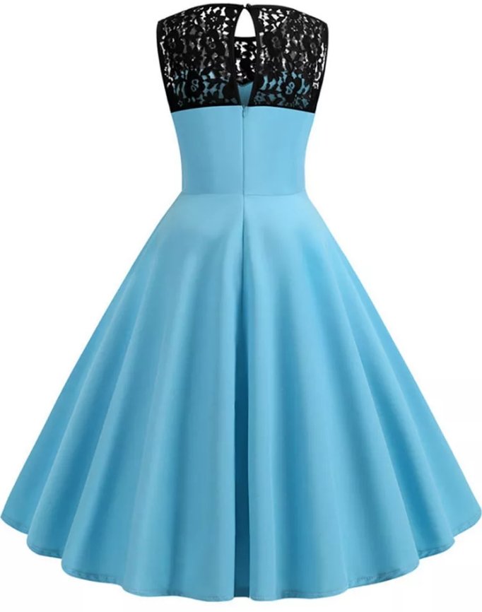 Pastellfarbenes Brautjungfern-Vintage-Kleid