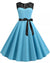 Pastellfarbenes Brautjungfern-Vintage-Kleid