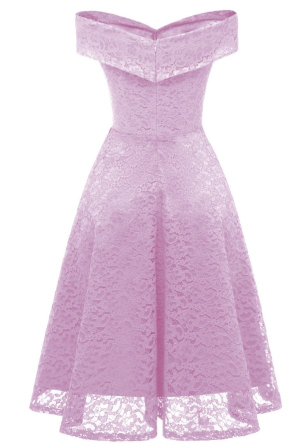 Vintage Brautjungfernkleid Lila