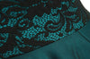 Grünes Vintage 50er Spitzenkleid