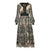 Böhmisches Spitzen-Vintage-Kleid