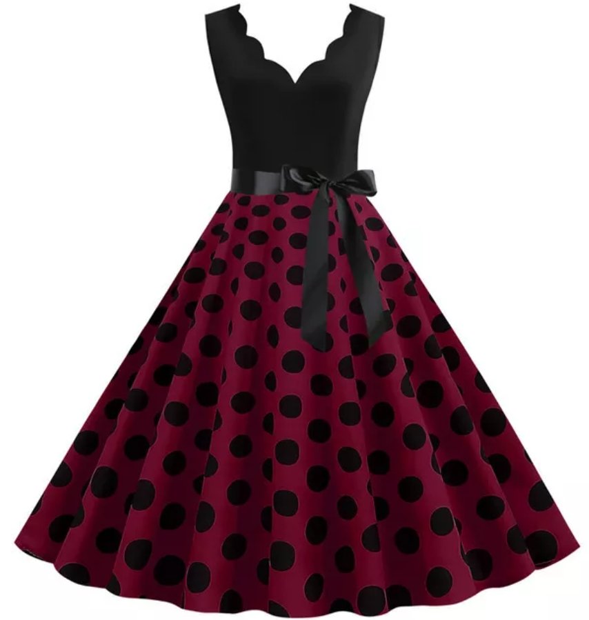 Lila Sommer Vintage Kleid