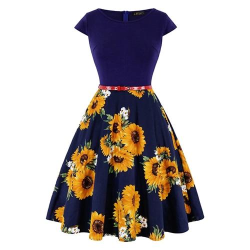 1950er-Jahre-Kleid