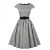 Gingham-Kleid aus den 1960er Jahren
