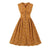 Apricot Plus Size Vintage Kleid