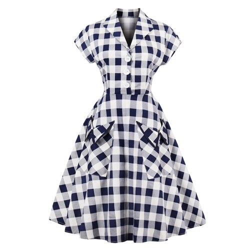 Plus-Size-Pin-Up-Vintage-Kleid