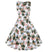 Ananas Rockabilly Plus Size Vintage Kleid