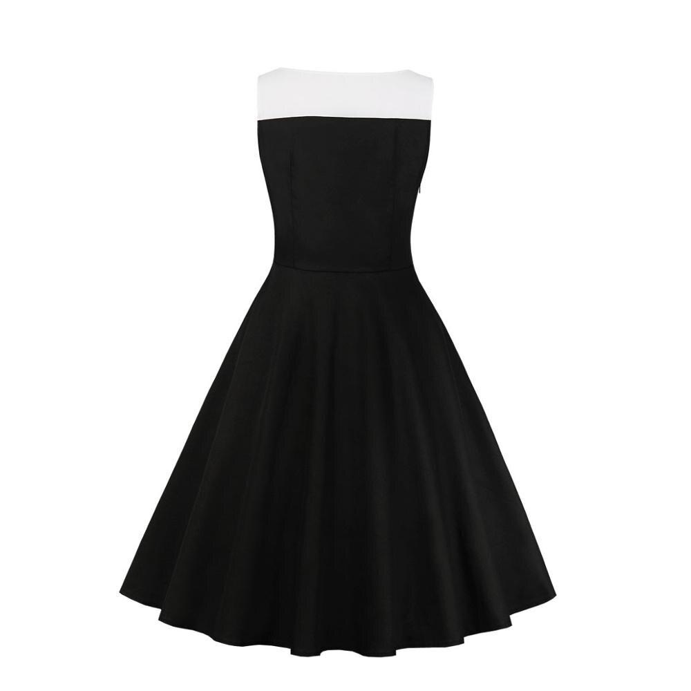 Hepburn Vintage Kleid Schwarz
