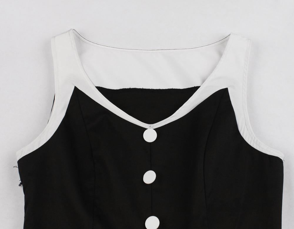 Hepburn Vintage Kleid Schwarz