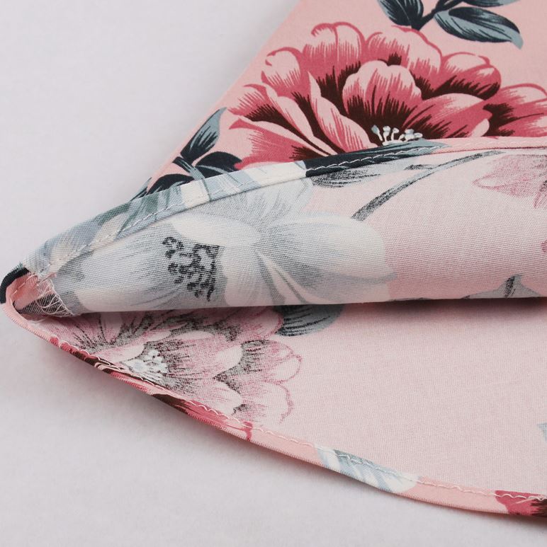 Hepburn Pink Vintage Kleid